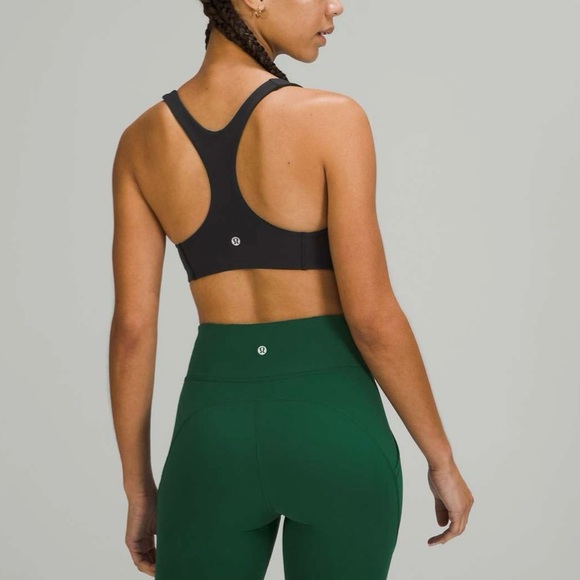 Lululemon Wunder Train Sports Bra, Medium Support, Black, Sz 6, C/D Cup W2CY3S - Picture 6 of 10